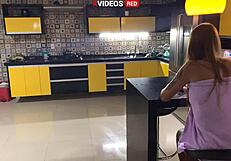 I met the pizza delivery guy wearing just a towel.