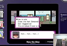 Leo-chan licks pussy outdoors, squirting in pokemon parody!