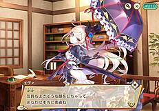 Ayakashi Rumble! Eva Teases In Hentai Game Action