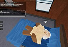 44 Roblox Porn - Amateur First Time Bent Over for Big Black Cock in Missionary Ride