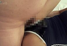 4 Kuruki Rei body fluid exchange with uncle kissing licking saliva drinking sex