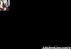 Cougar Licks Julia Ann Passionately