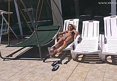 Is Mary Kalisy Touching Herself In The Shower?