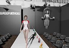 Fallout 4 Fashion Number 201 Brunette Cartoon Style