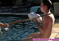 Are these skinnydipping twinks fucking and sucking each other hard?