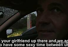 Hungarian couple passionately banging in public for voyeur camera