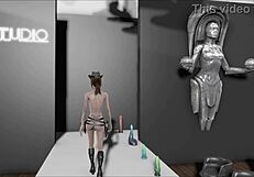 Fallout 4 Fashion Number 201 Brunette Cartoon Style