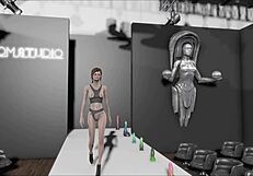 Fallout 4 Fashion Number 201 Brunette Cartoon Style