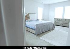 Hot milf Nina Elle gets pranked by stepson