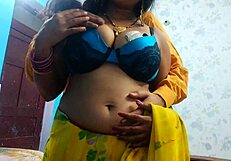 Malik's big cock satisfies his Indian maid's every need