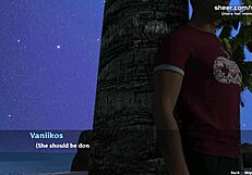 Step mother creampied by young cock on beach!