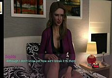 a wife and stepmother in this 3d game scenario