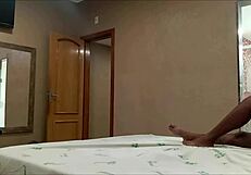 Latina amateurs fuck ass and pussy behind scenes