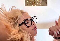 Blonde's Stuck Hand Leads to Kinky Friend's Help!