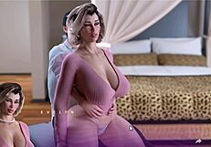 why does evelyn feel that weird sensation?