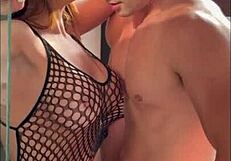 Oh, Luiza Marcato squirts and spits in hard quickie with Malik Delgaty!