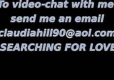 First time on webcam masturbating