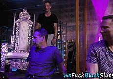 Is this ebony babe ready for cum covering?