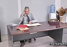 Hazel Moore bangs debtor to clear foster parents' debt.