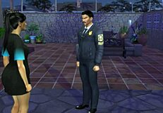 3D porn video of Spanish-speaking SIMS in action