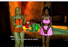 now a bunny zombie is in heat breeding island part 21