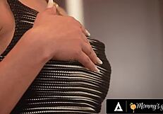 Horny MILF Shalina Devine Assfucked by Petite Blondes