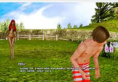 now a bunny zombie is in heat breeding island part 21