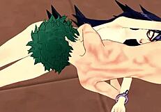 Deku and Midnight hentai videos feature sex blowjob handjob and cumshot gameplay porn uncensored