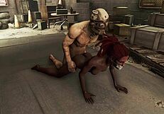 fallout 4 dark desires - hot black in rough bondage sex