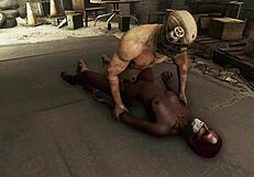 fallout 4 dark desires - hot black in rough bondage sex
