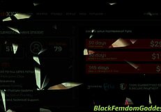 Melody Cummings, That Ebony Femdom Babe, Teases With Face Sitting.