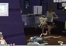 Csintalan osztálytárs anime-ban mohón szopja a tanár farkát