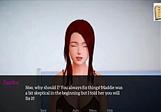 i love my redhead 3d family, small tits bouncing in hentai