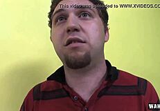 Riley Shy takes rough black cock facial