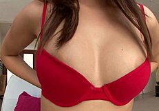 Pressley Carter Sucks Dong And Fucks On Couch While Rubbing Clit