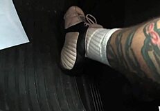 Riley Shy takes rough black cock facial