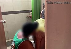 Rico eyes me in bathroom almost caught!