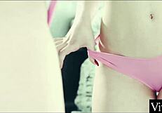 Why Does Tattooed Lesbian Crave Brunette’s Body in Public? Watch Her Get Fingered Hard After.