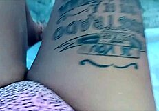 Couple's Beach Exhibition Turns Into Wild Interracial Fucking