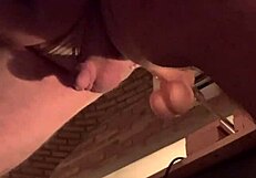 Fat White Gay Sissy Squirt Cum During Intense Machine Fucking