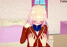 Honami Ichinose, wanna see my blowjob and footwork skills?