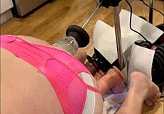 barefoot in kitchen, sissy takin dildos up ma ass, oops