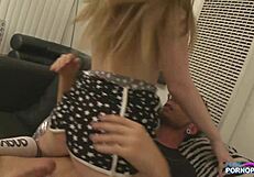 redhead teen discovers guy who facials her with cum