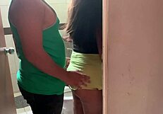 Rico eyes me in bathroom almost caught!