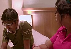 I-I can't believe my hot Indian girlfriend's sexy moves!