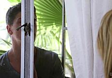 Carter Cruise Feels Intense Emotions With Lover's Monster Cock