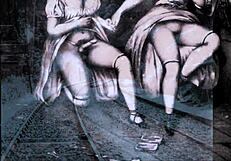 These vintage erotic drawings are just so cool