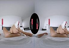 Reality Lovers VR Features a Skinny Petite Latex Android Bent Over