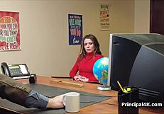 Man, I’m eating out this hot milf at the office! 😍