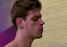 armond rizzo passionately thrusts into michael delray's ass